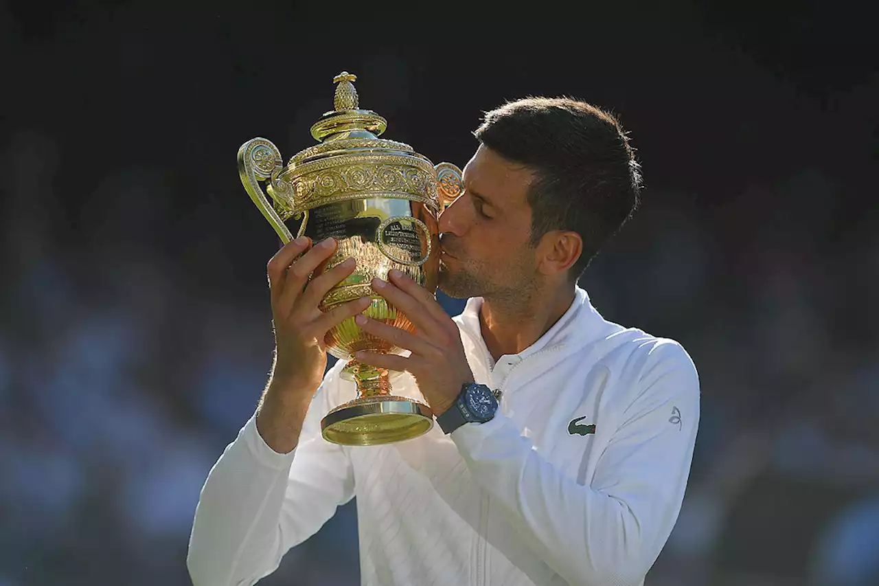 Ice-cool Djokovic tames fiery Kyrgios to continue Wimbledon love story - BusinessWorld Online