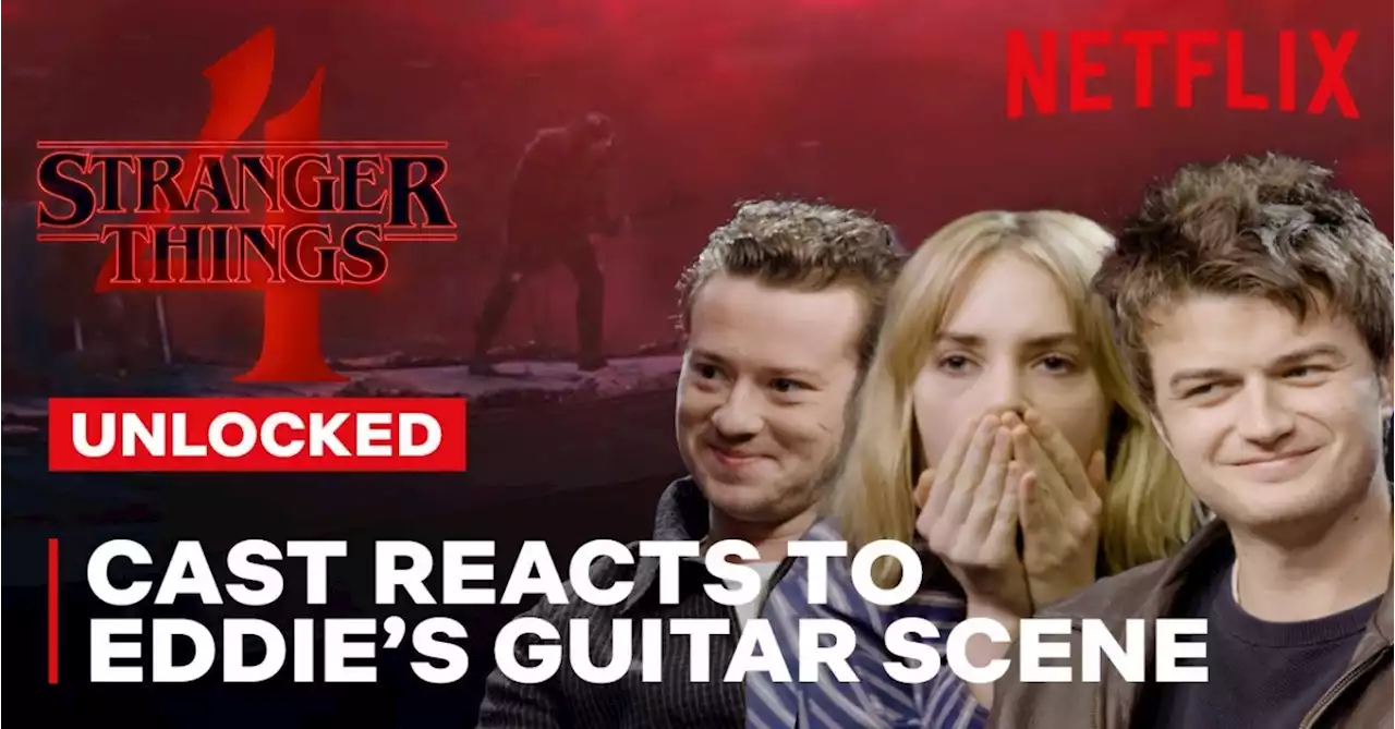 Watch Stranger Things 4 Stars React to Eddie Shredding Metallica’s ”Master of Puppets”