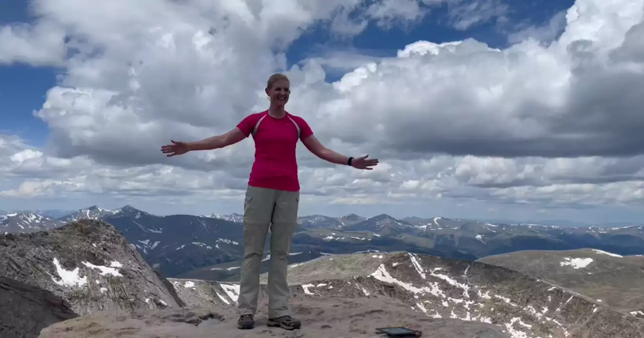 Woman with multiple sclerosis hikes all 58 of Colorado's 14ers