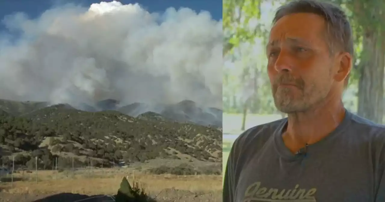 Utah man loses everything after generator explodes, causing wildfire