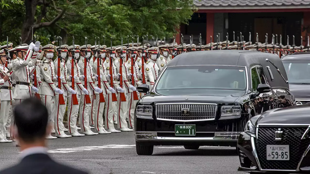 Shinzo Abe funeral: Mourners line streets to bid farewell to Japan's longest-serving prime minister