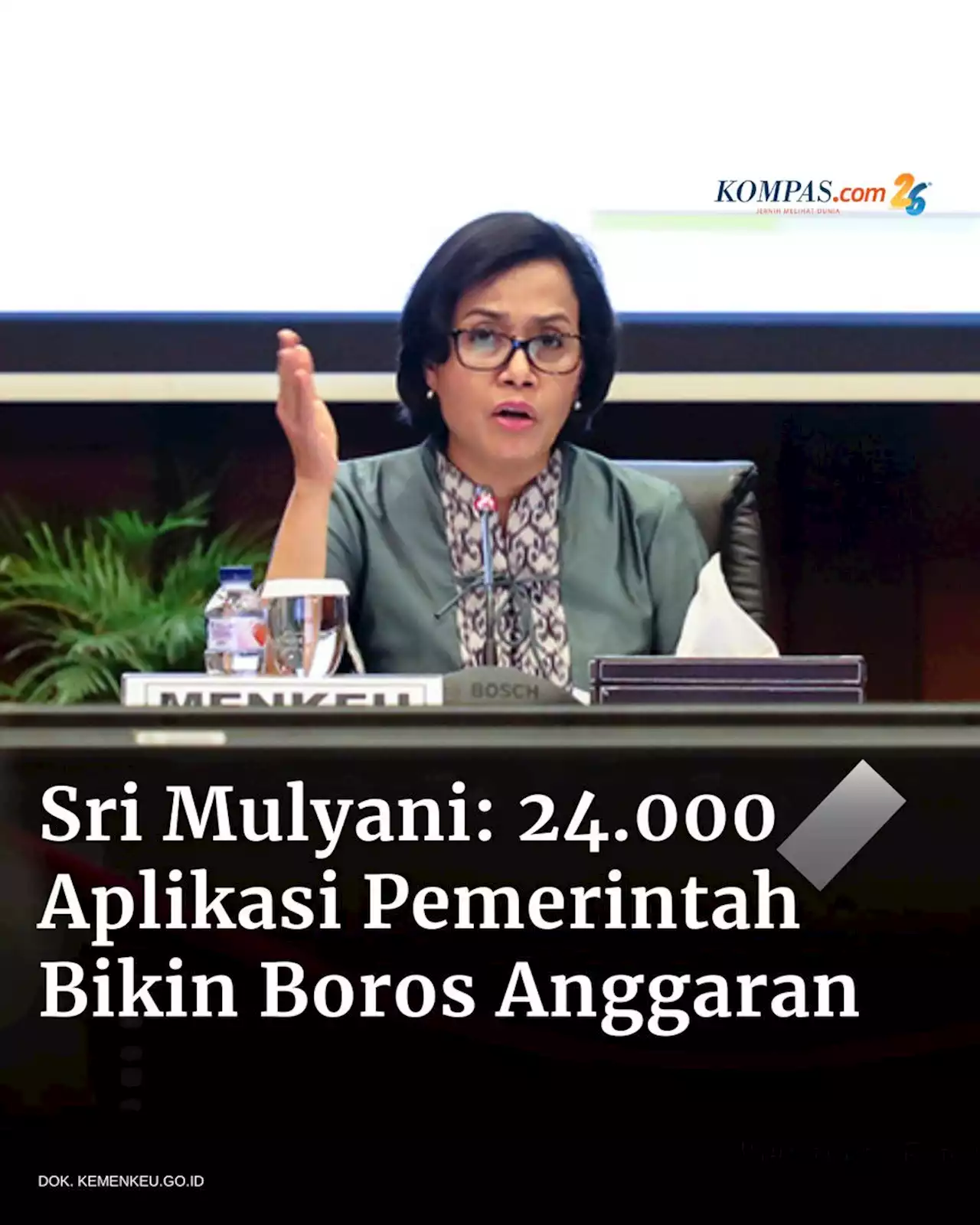 Sri Mulyani Keluhkan 24.000 Aplikasi Pemerintah Bikin Boros Anggaran, Menkominfo: Akan Ditutup