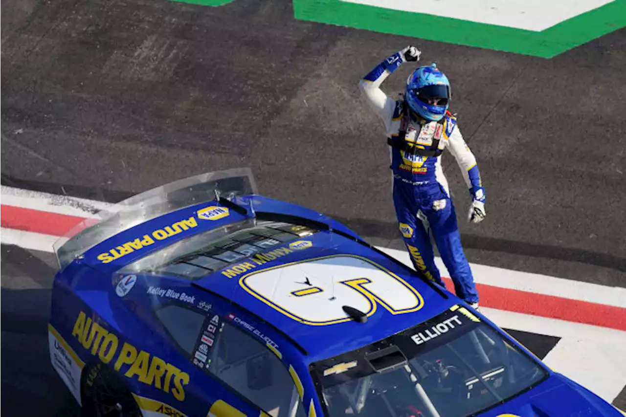 In wild NASCAR year, Chase Elliott is steady as a rock