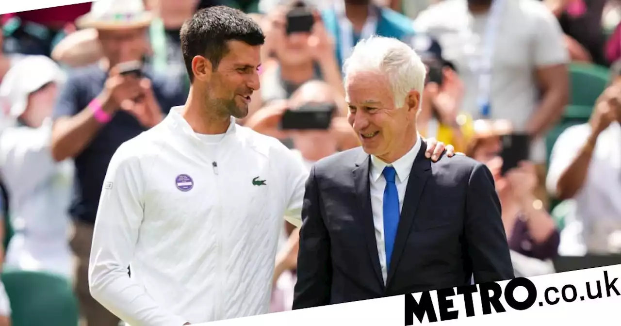 John McEnroe hits out at 'ridiculous' US Open Novak Djokovic decision