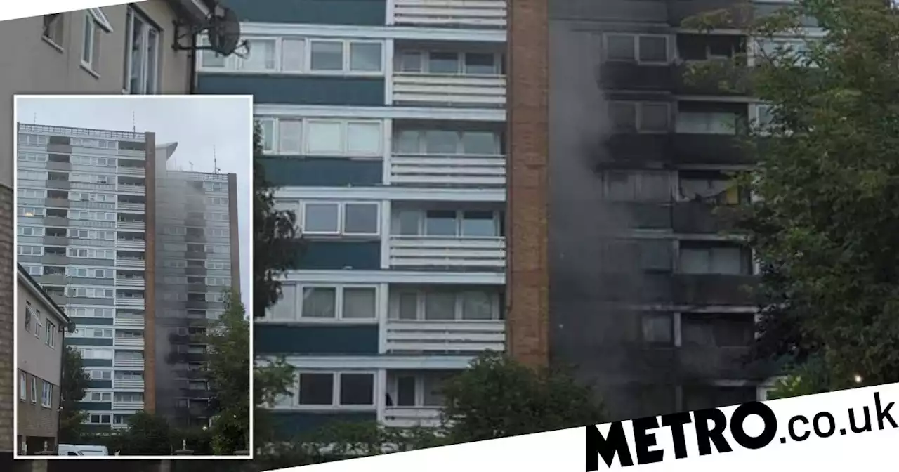 Residents feared 'another Grenfell' when tower block went up in flames