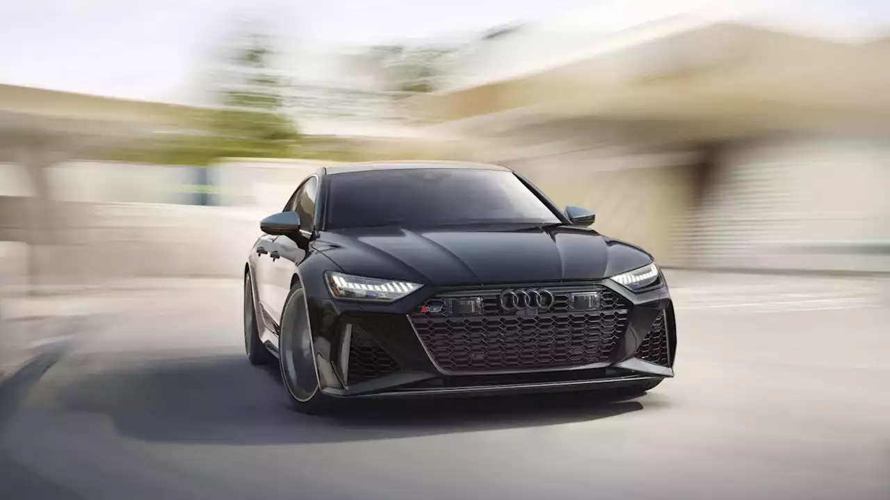 The 2022 Audi RS7 Exclusive Edition Shows Its Dark Side