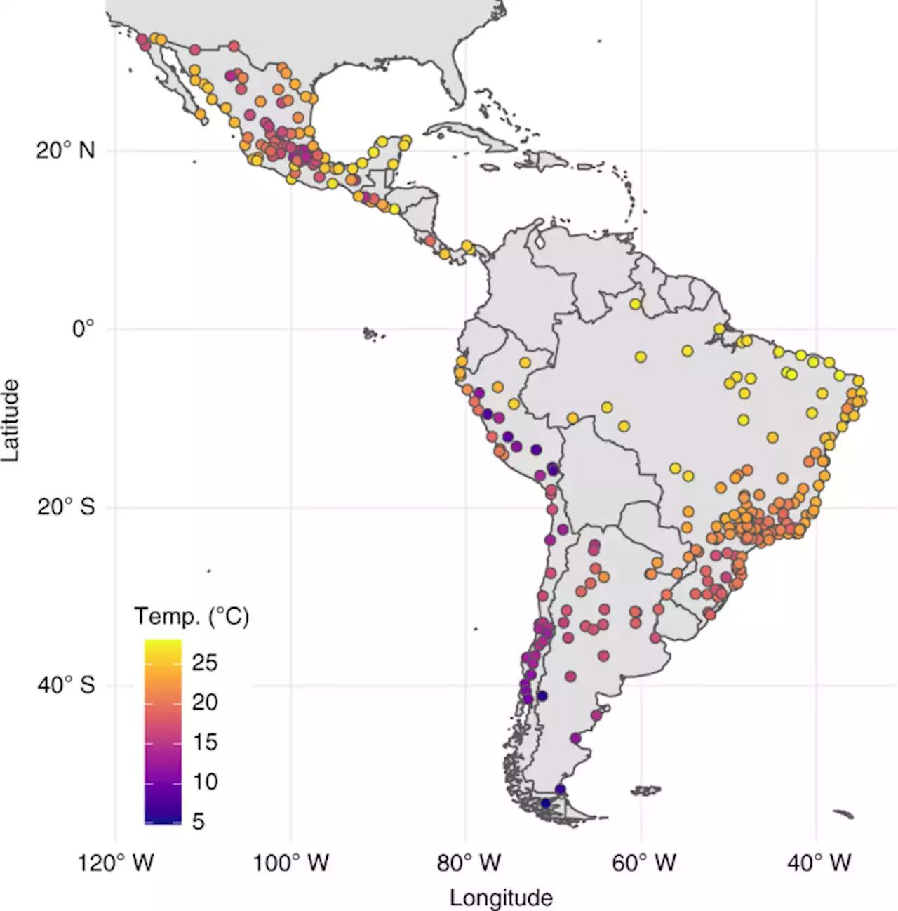 City-level impact of extreme temperatures and mortality in Latin America - Nature Medicine