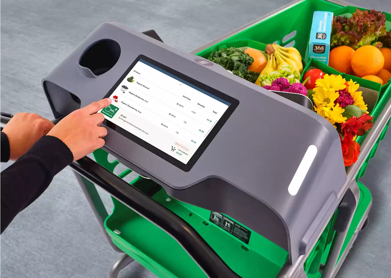 Amazon's Smart Grocery Carts Are Coming to Some Whole Foods Stores