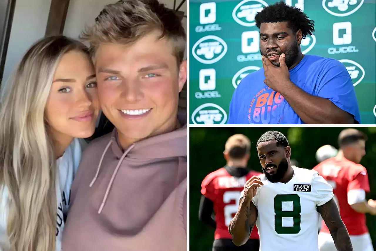 Jets teammates react to Zach Wilson relationship drama: ‘That’s my quarterback’