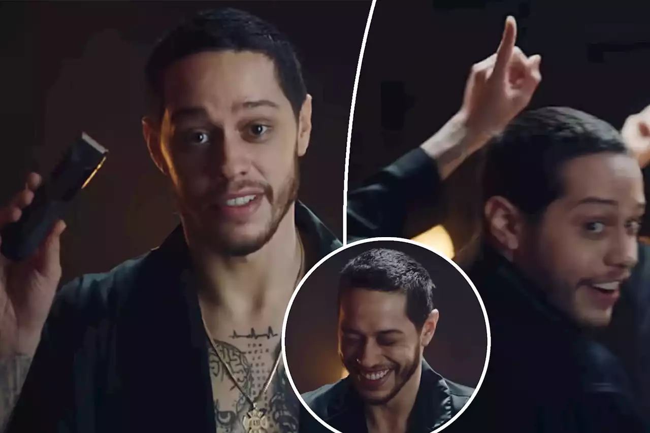 Pete Davidson grooms himself for ‘hot date’ in Manscaped ad