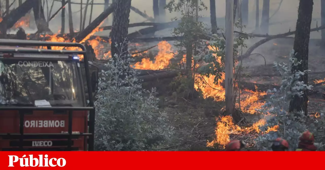 Incêndio em Ourém volta a estar “em curso” — com 400 operacionais no terreno