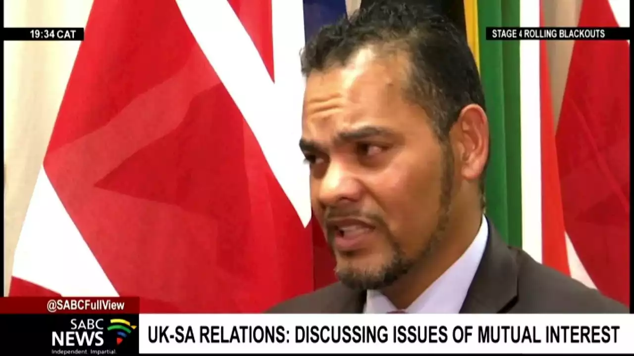 UK-SA Relations | Discussing issues of mutual interest