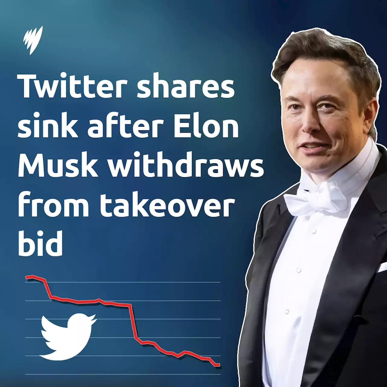 Twitter shares sink after Elon Musk withdraws takeover bid, makes meme on legal threat