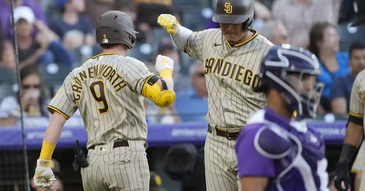 Padres hang on, end Coors Field skid with win over Rockies