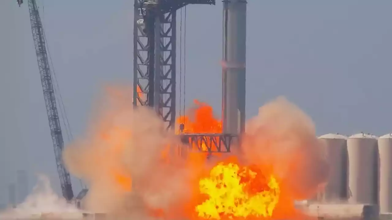 'Actually not good', says Musk as SpaceX booster bursts into flames on launchpad