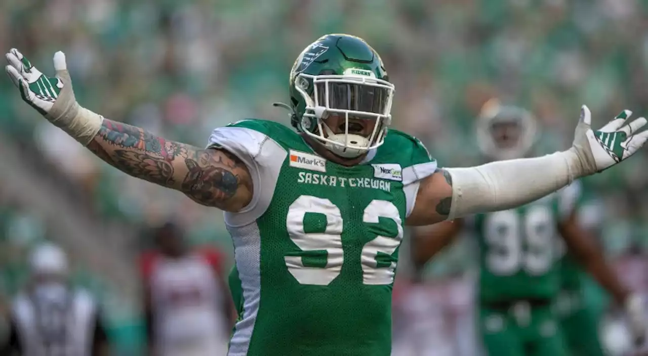 Roughriders' Marino suspended a CFL-record four games for conduct vs. Redblacks