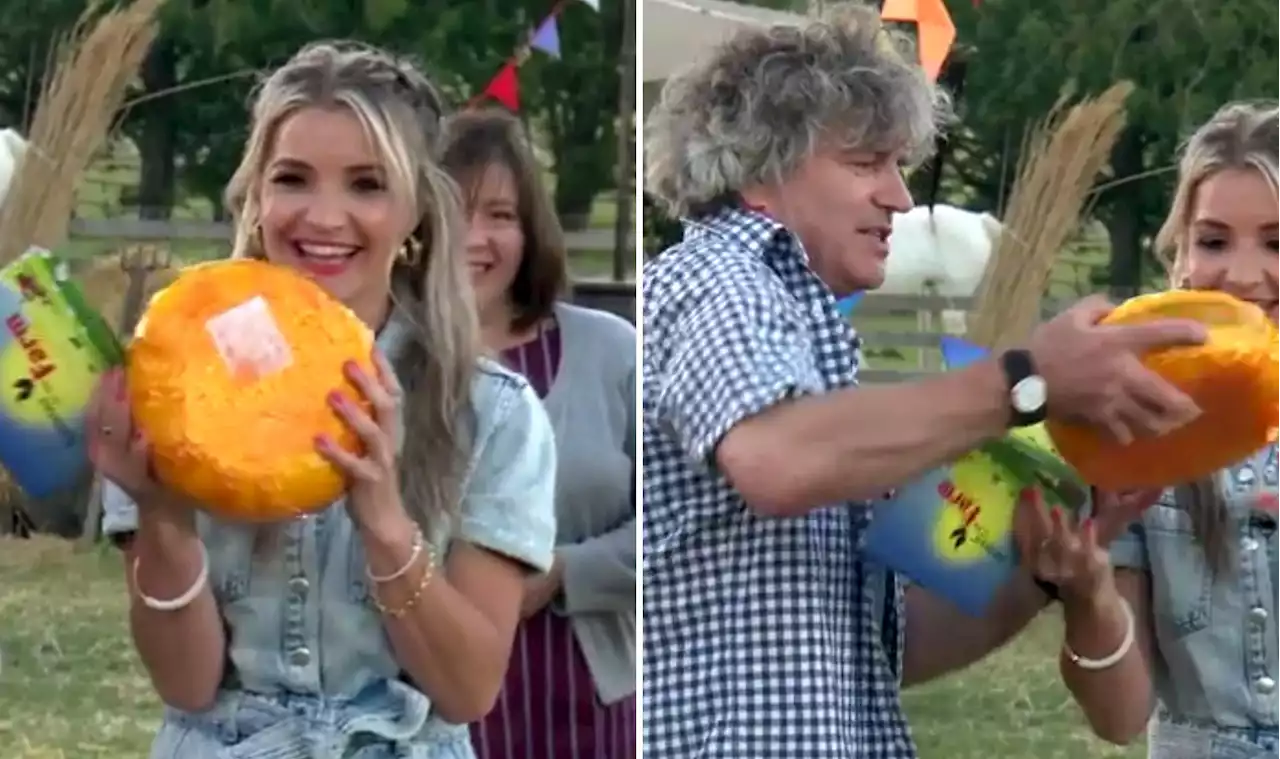 Helen Skelton left red-faced as co-star snaps 'you need to be professional!'