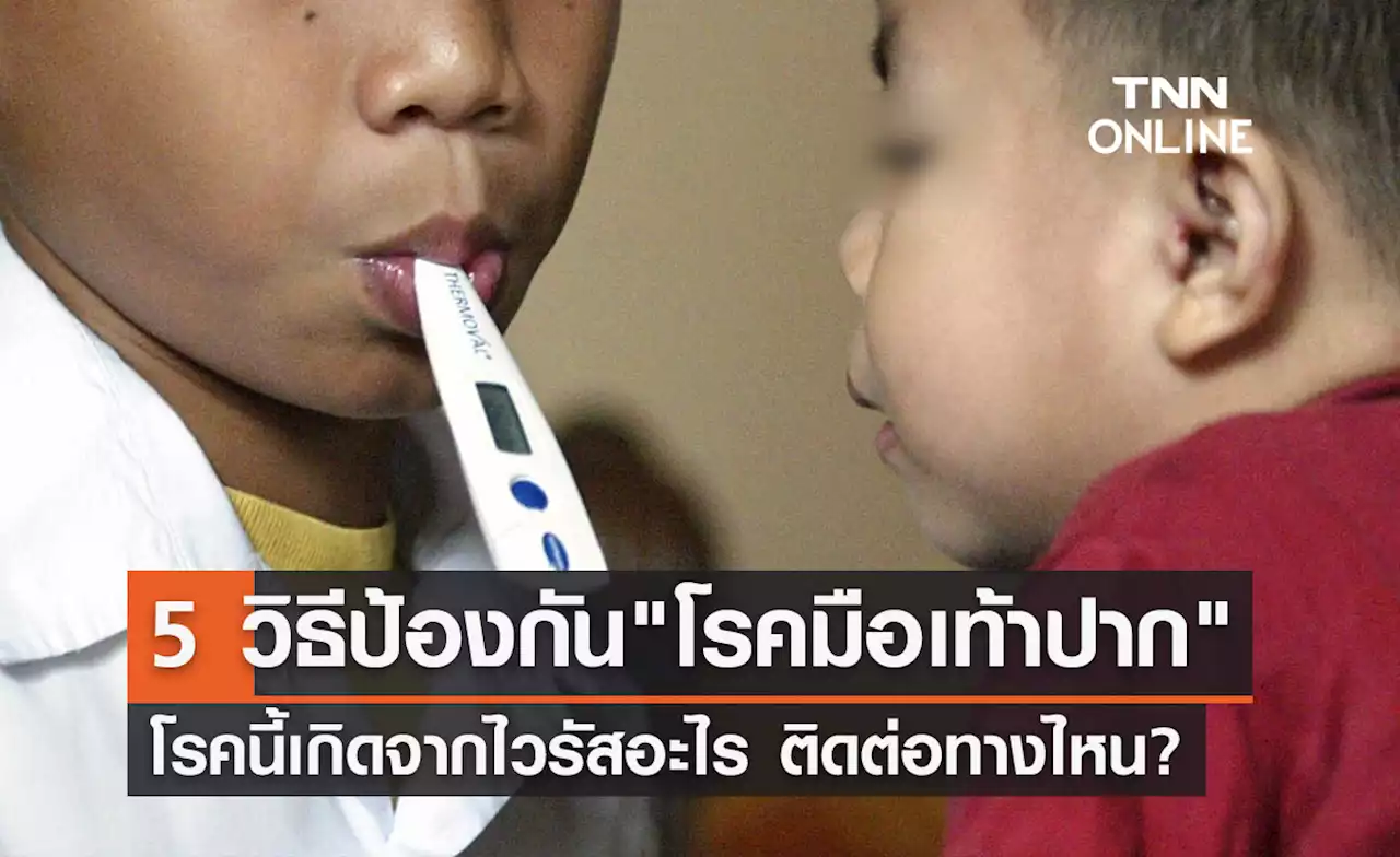 'โรคมือเท้าปาก' ระบาดอีกแล้ว! หมอแล็บฯแนะวิธีป้องกัน 5 ข้อ