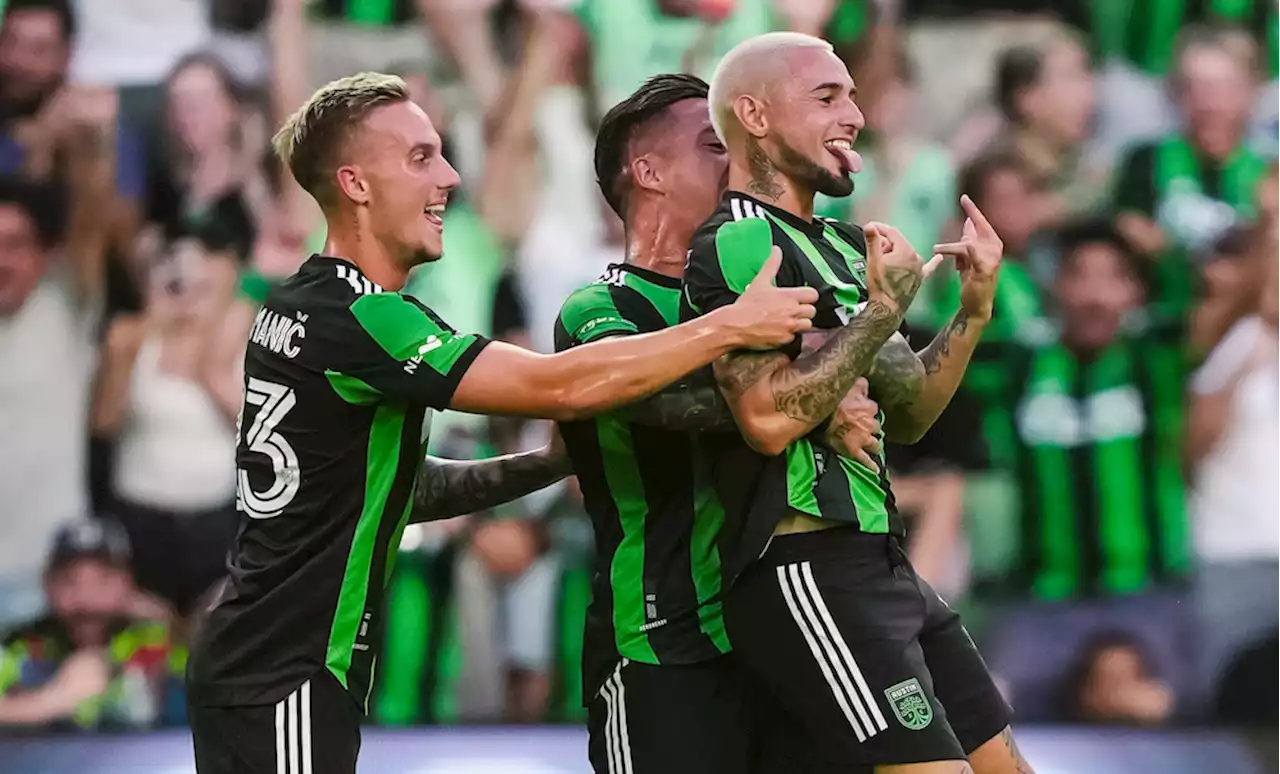 Austin FC Carves Up Houston Dynamo to Go Top of the League