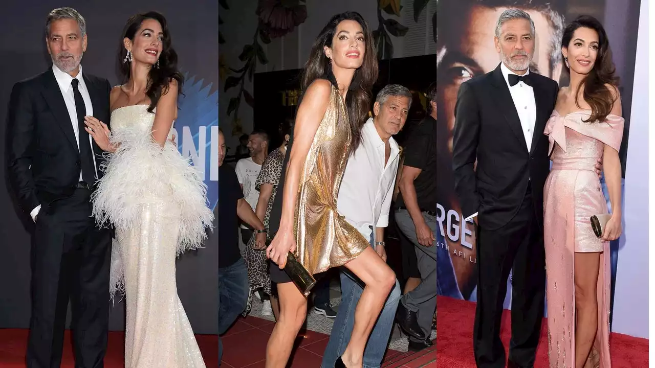 Amal Clooney Is Queen Of The Party Dress