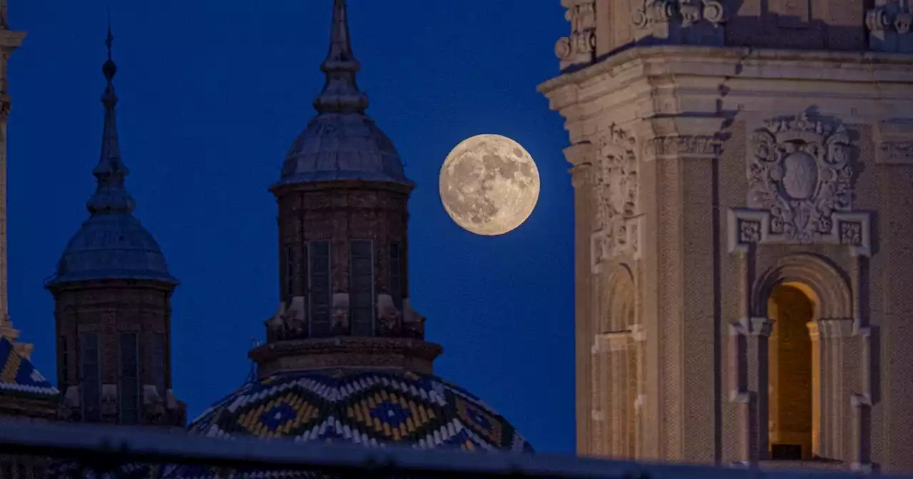 Superluna de Ciervo 2022: las imágenes más espectaculares en todo el mundo