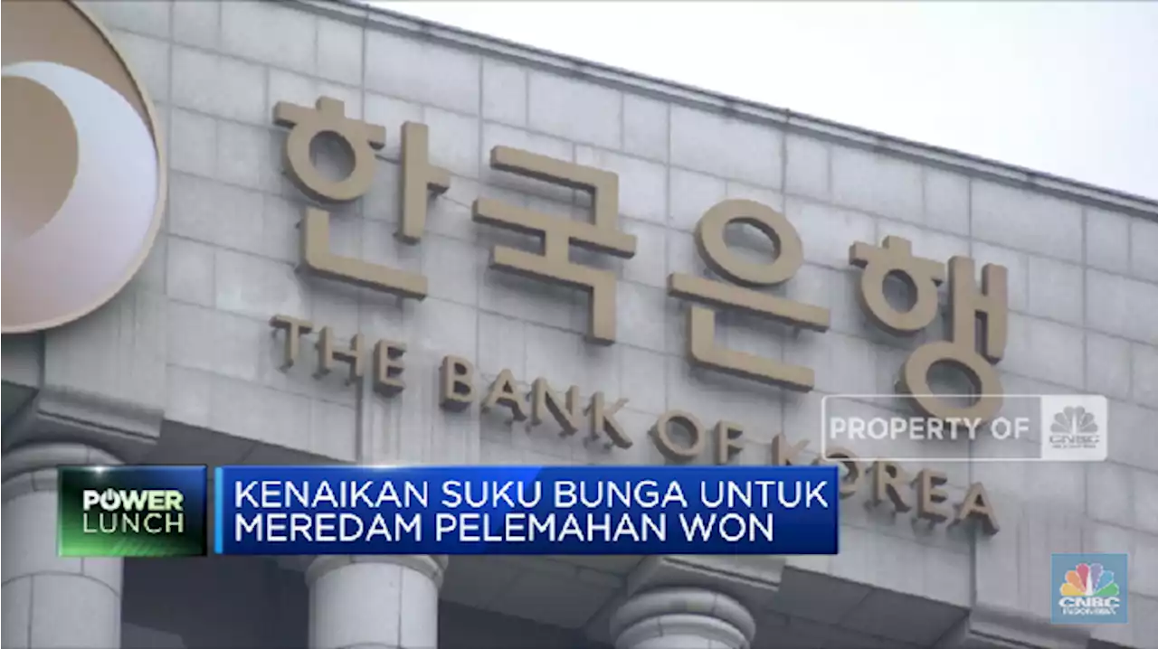 Bank Sentral Korsel Kerek Suku Bunga Acuan 50 Bps