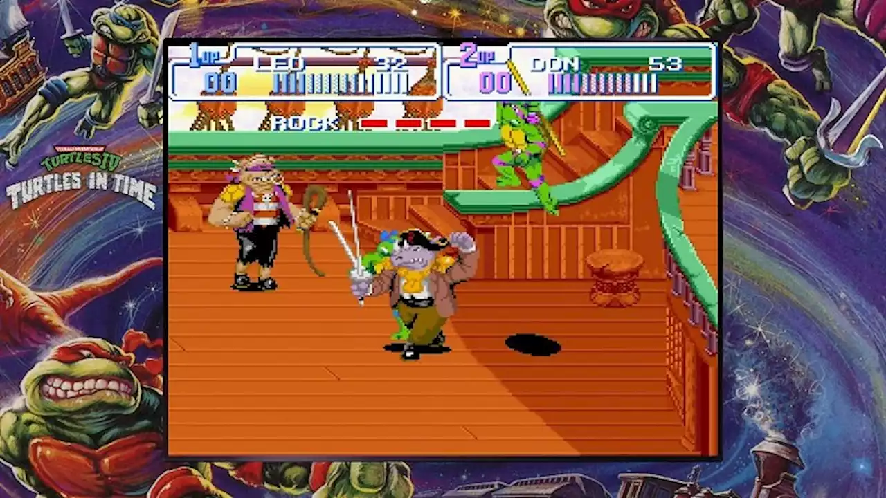 Bebop and Rocksteady Hog the Spotlight in New TMNT Cowabunga Collection Gameplay - ComingSoon.net