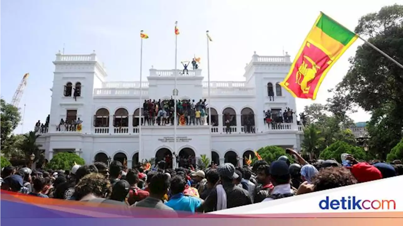 Giliran Kantor PM Sri Lanka yang Jadi Sasaran Demo