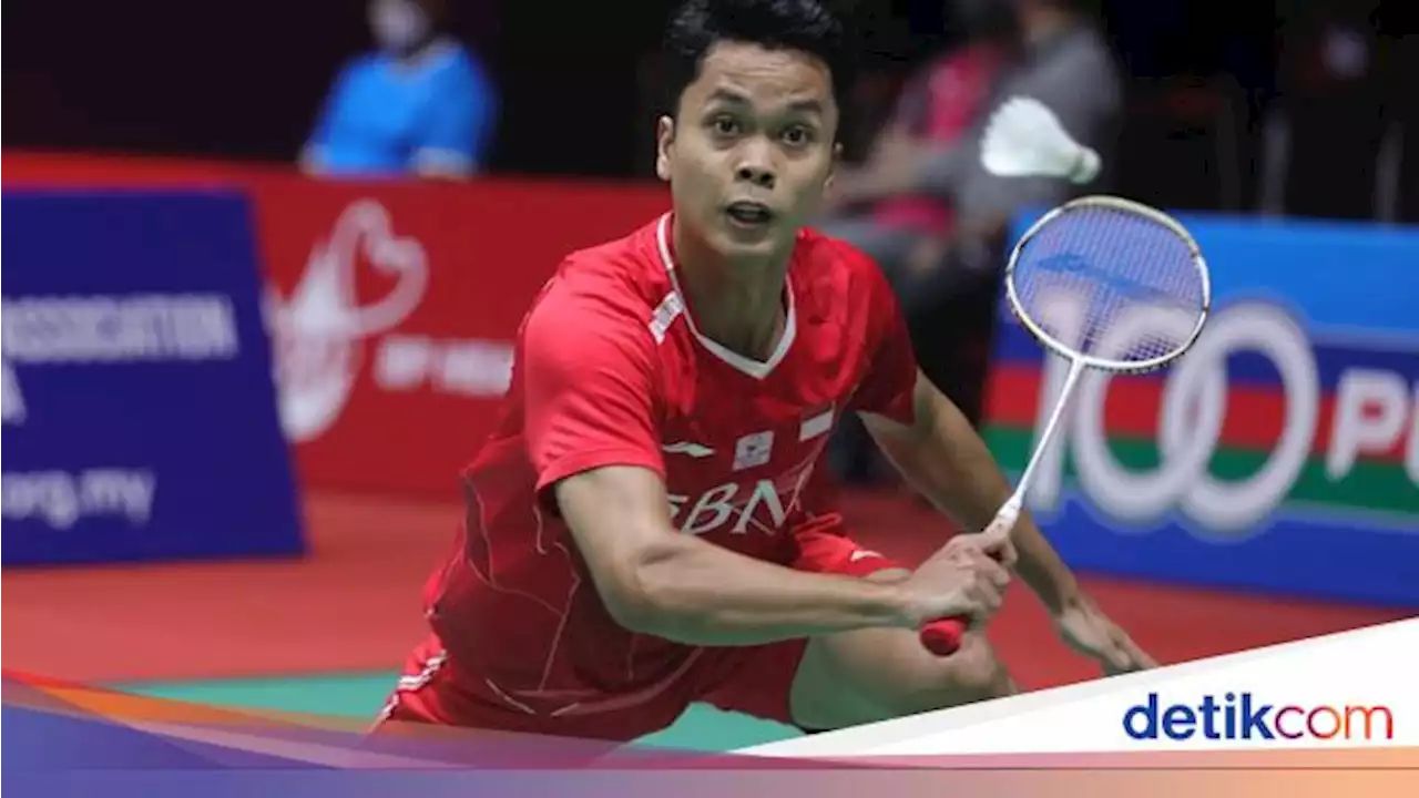 Singapore Open 2022: Atasi Wakil Taiwan, Ginting ke Babak Kedua