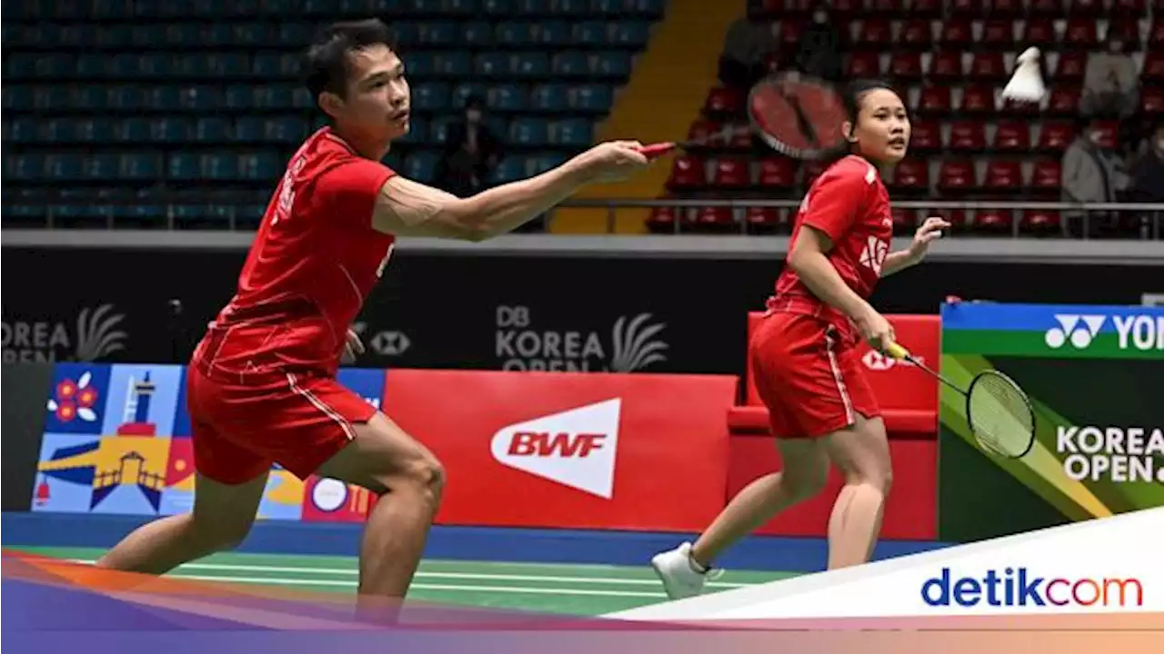 Singapore Open 2022: Rinov/Mentari Menangi Laga Pertama