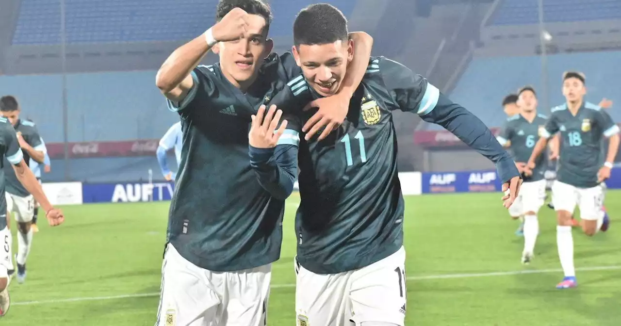 La Sub 17 le ganó a Uruguay con un golazo de la joya de Vélez