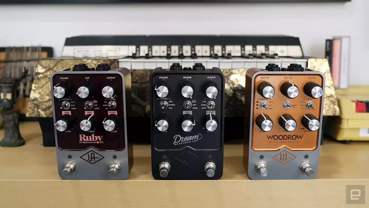 Universal Audio’s amp sim pedals are an affordable route to convincing tube amp sounds | Engadget