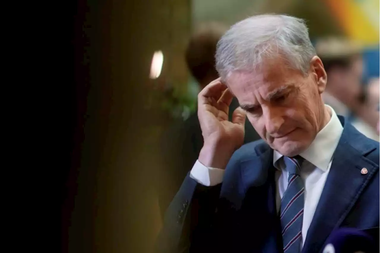 Stup for Jonas Gahr Støre