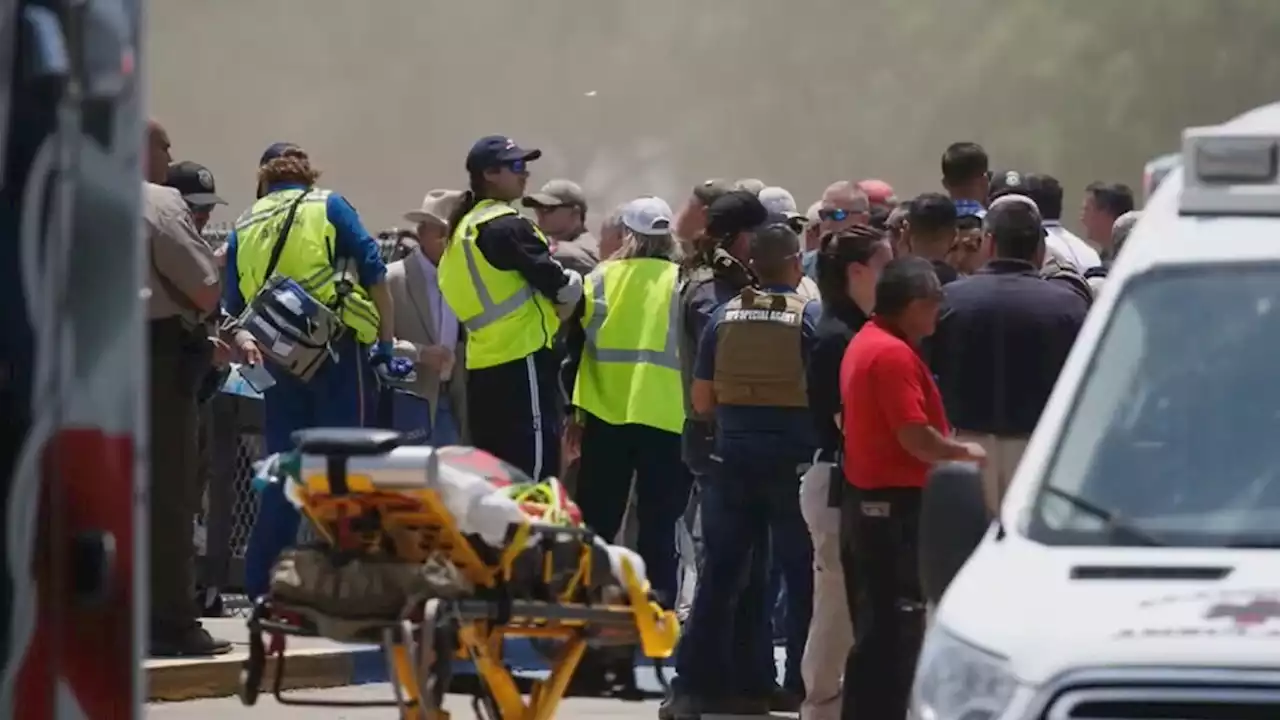 Leaked surveillance video shows police response during Uvalde school shooting