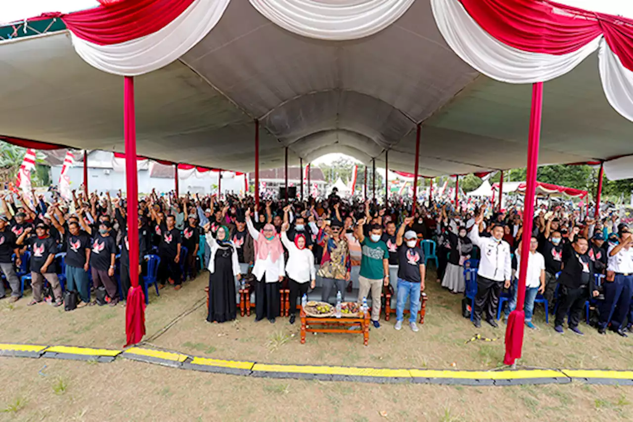 Dukungan Ganjar Presiden RI Menggema di Tuban