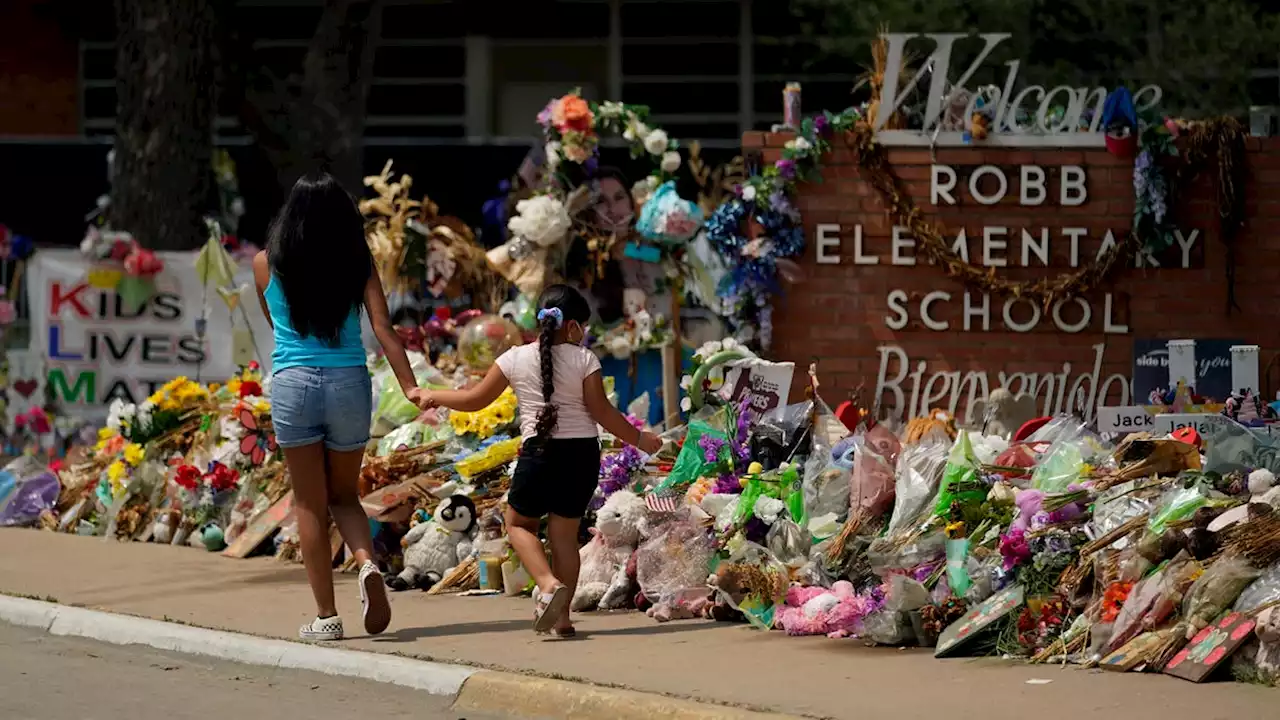 New Uvalde Footage Shows Policeman Using Hand Sanitizer, Checking Phone During Shooting