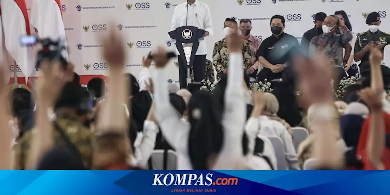 BERITA FOTO: Jokowi Dorong Pelaku UMKM Ajukan KUR