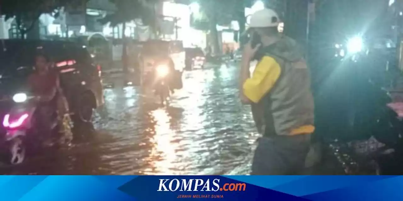 Diguyur Hujan Lebat, 9 Titik Jalan di Kota Kebumen Tergenang Banjir