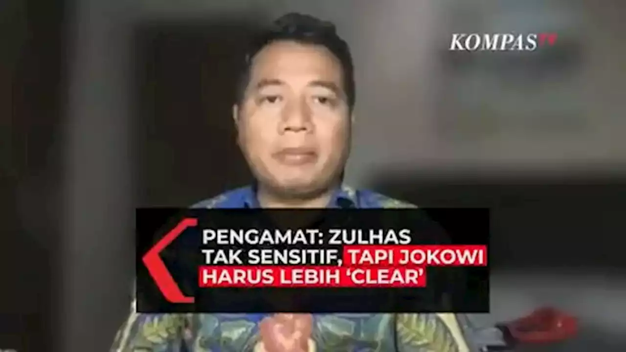 Pengamat Sebut Zulhas Tak Sensitif, Tapi Jokowi Harus Jelas soal Batasan Kerja Politik Menteri