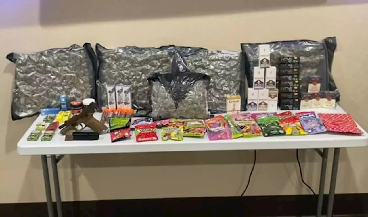 ‘That’s not candy for kids!’ Edibles attractive to children among lots of dope, gun found during traffic stop in Splendora, police say