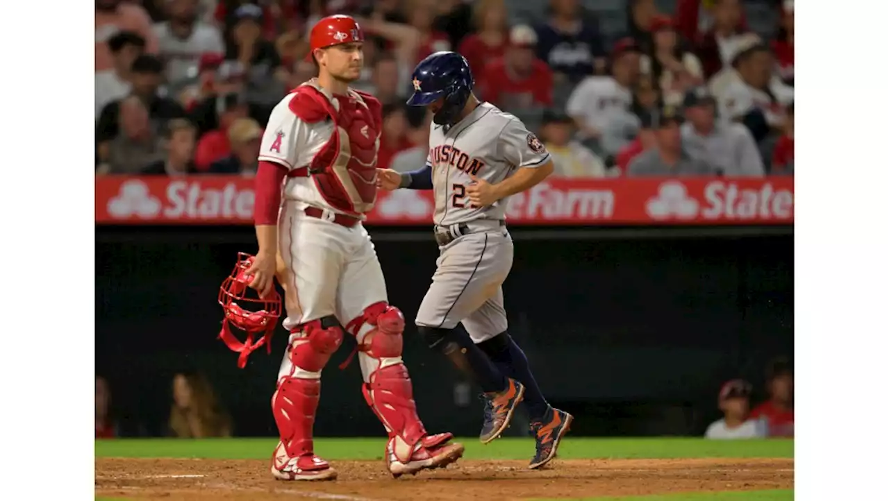 Angels rally late but can’t finish off Astros