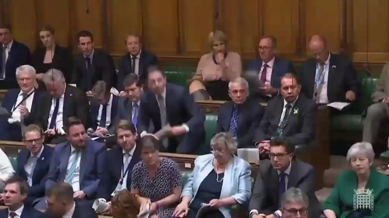 Watch furious scenes as Chorley MP Sir Lindsay Hoyle throws out two Scottish MPs from the House of Commons