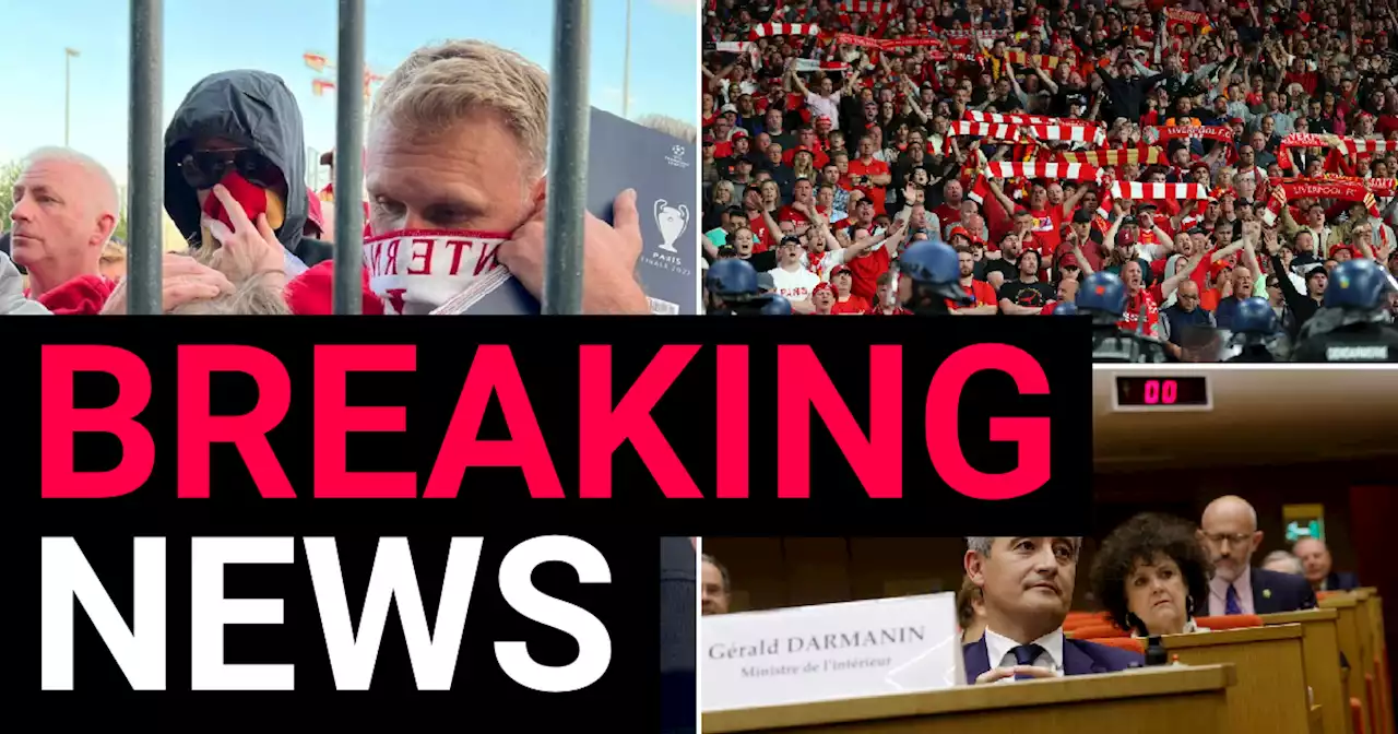 Liverpool fans exonerated over 'fiasco' as French authorities blasted in report