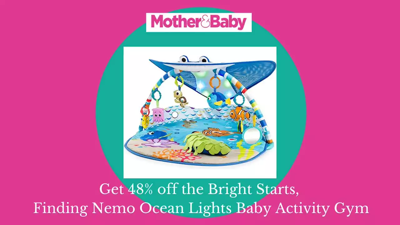 Bright Starts, Disney Baby, Finding Nemo Ocean Lights Baby Activity Gym and Play Mat with Detachable Toys, Sound and Music, Ages Newborn + : Amazon.co.uk: Baby Products