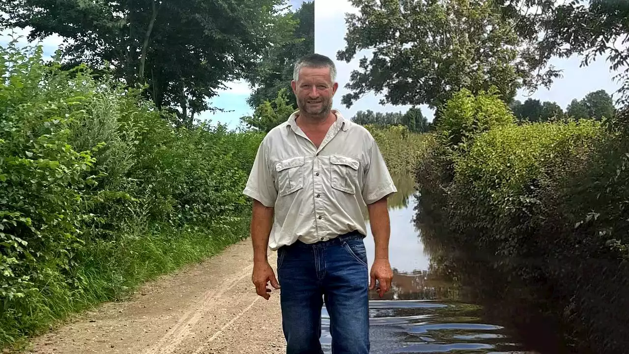 Boer Jan weet nog goed hoe zijn maisvelden verdwenen onder het Maaswater