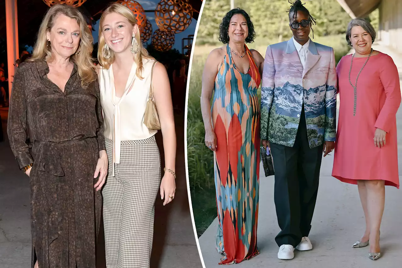 Socialites and collectors hit Parrish Art Museum parties