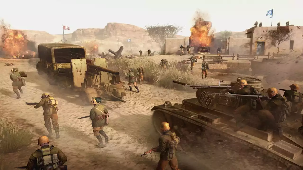 Company of Heroes 3's North African operation is a classic RTS campaign