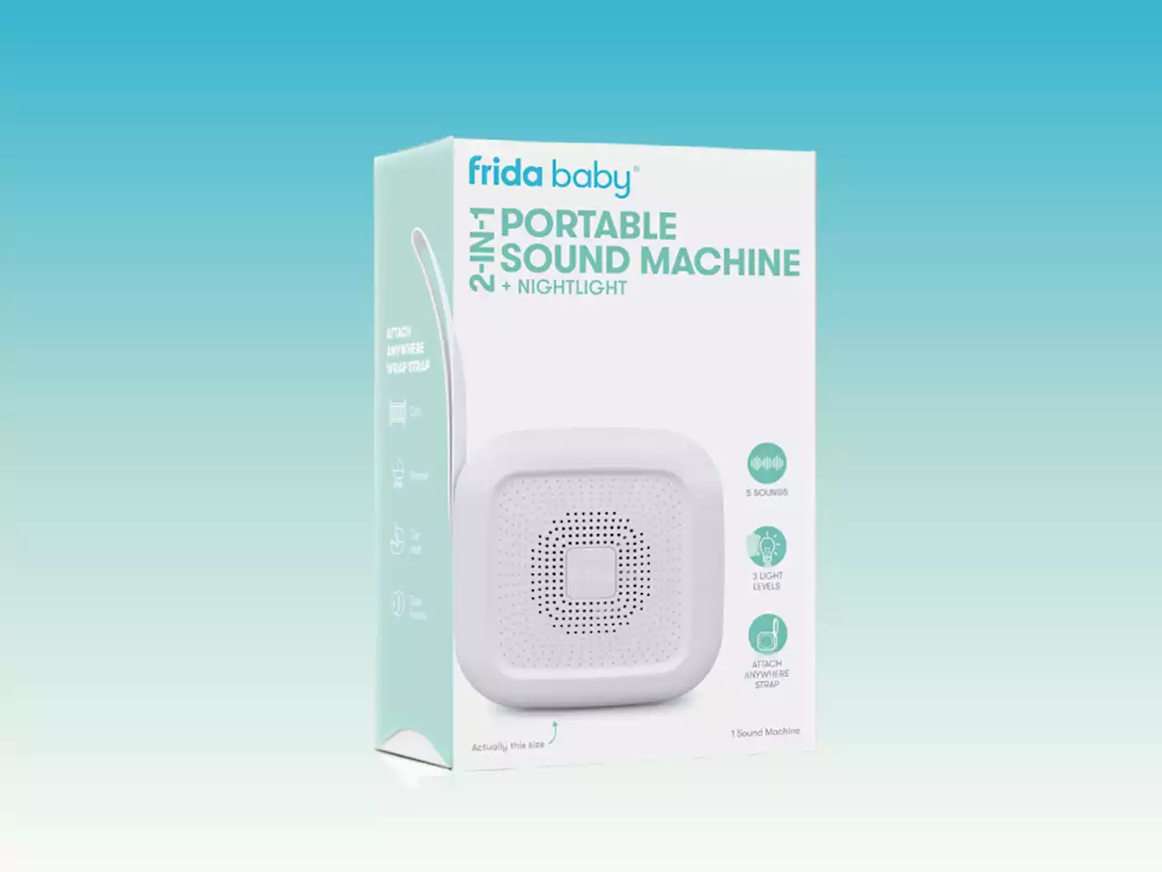 This Convenient & Soothing Portable Sound Machine is Perfect for Traveling With Your Little Ones — Now Only $21