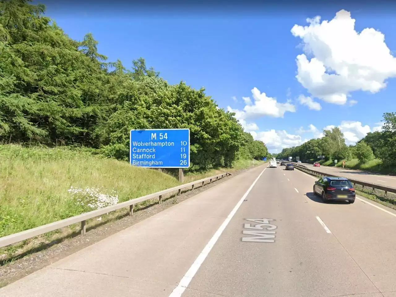 Serious collision causes hour-long delays on M54