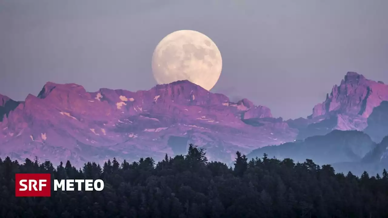 Supermond am Mittwochabend - Mit dem Mond auf Schmusekurs